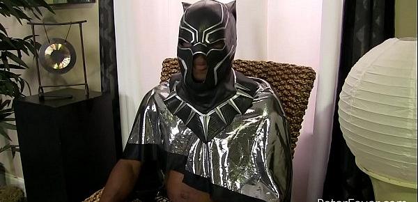  Black SuperStud Osiris Blade Slams His Monster Cock Into Gaysian Twink Levy Foxx in Episode Four of Superhero Porn Parody THE BLACK PANDA